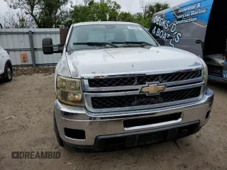 2012 Chevrolet Silverado 3500HD Work Truck with VIN 1GC4KZCG3CF121048, listed as a Copart auction lot 74835864 with 0 mi miles and Salvage Title. Bid and sale history available at carsss.com. Image 5.