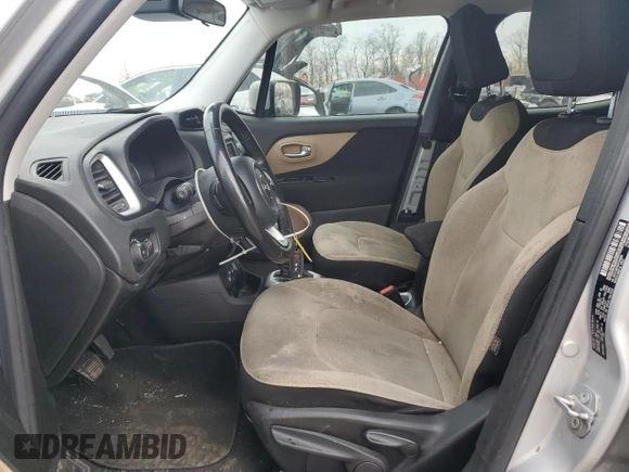 2015 Jeep Renegade Latitude with VIN ZACCJBBTXFPC03994, listed as a Copart auction lot 50682175 with 114,954 mi miles and Salvage Title. Bid and sale history available at carsss.com. Image 7.