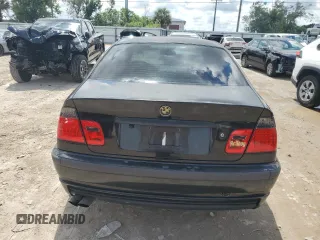 2002 BMW 3 Series 330i with VIN WBAEV53472KM01777, listed as a Copart auction lot 70984764 with 105,293 mi miles and Salvage Title. Bid and sale history available at carsss.com. Image 6.