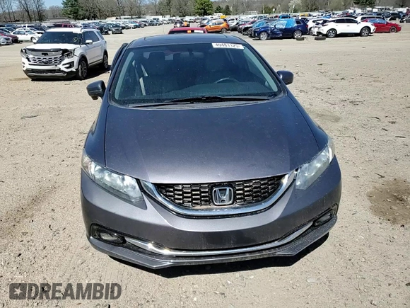 2014 Honda Civic EX-L with VIN 19XFB2F95EE079184, listed as a Copart auction lot 49481125 with 125,986 mi miles and Clean Title. Bid and sale history available at DreamBid. Image 10.