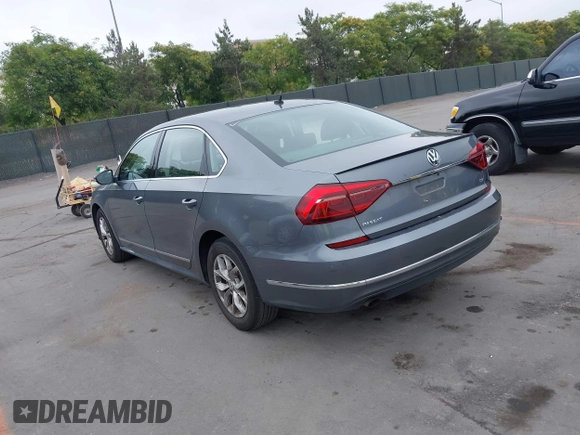 2017 Volkswagen Passat S with VIN 1VWAT7A30HC016476, listed as a IAAI auction lot 42448871 with 146,111 mi miles and . Bid and sale history available at DreamBid. Image 3.