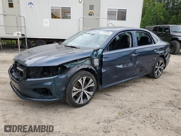 2021 Volkswagen Passat SE with VIN 1VWSA7A33MC012944, listed as a Copart auction lot 57337345 with 100,641 mi miles and Non repairable. Bid and sale history available at DreamBid. Image 1.