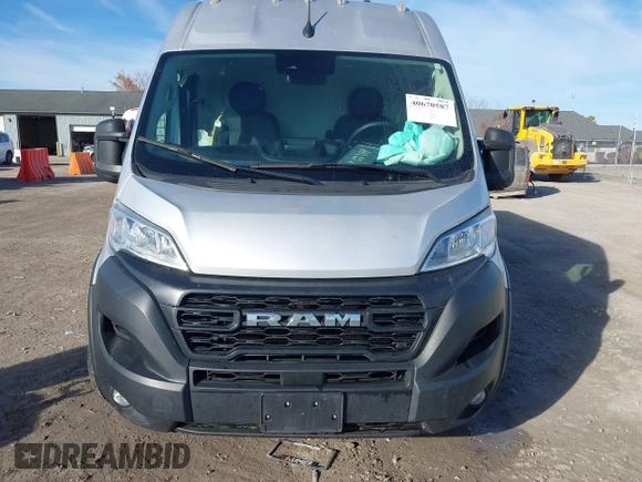 2023 Ram ProMaster Cargo with VIN 3C6MRVJG5PE501250, listed as a IAAI auction lot 40670587 with 97,369 mi miles and . Bid and sale history available at DreamBid. Image 12.