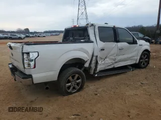 2018 Ford F-150 XL with VIN 1FTEW1CP7JFA13040, listed as a Copart auction lot 47606745 with 97,577 mi miles and Salvage Title. Bid and sale history available at carsss.com. Image 3.