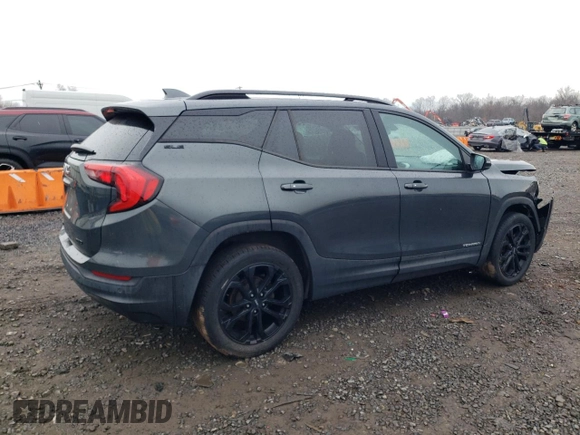 2019 GMC Terrain SLE with VIN 3GKALTEVXKL260059, listed as a Copart auction lot 46931035 with 51,808 mi miles and Salvage Title. Bid and sale history available at DreamBid. Image 3.