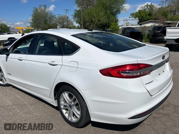 2018 Ford Fusion Hybrid SE with VIN 3FA6P0LU5JR173833, listed as a Copart auction lot 55092565 with 83,242 mi miles and Clean Title. Bid and sale history available at carsss.com. Image 3.