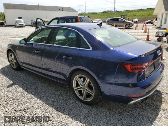 2018 Audi S4 Prestige with VIN WAUC4AF42JA013424, listed as a Copart auction lot 53519874 with 71,448 mi miles. Bid and sale history available at carsss.com. Image 2.