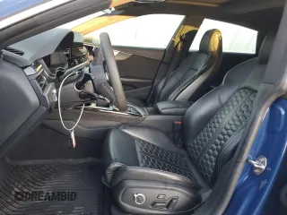 2021 Audi RS 5 Sportback z VIN WUAAWCF51MA901341, wystawiony jako Copart lot #76619034 z przebiegiem Nie podano mil oraz Szkoda całkowita • Salvage title. Historia ofert i sprzedaży dostępna na DreamBid. Obrazek 7.