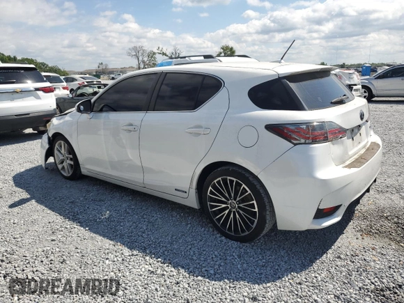 2011 Lexus CT 200h z VIN JTHKD5BH5B2016102, wystawiony jako Copart lot #53171375 z przebiegiem 244 136 mil mil oraz Tytuł czysty. Historia ofert i sprzedaży dostępna na DreamBid. Obrazek 2.