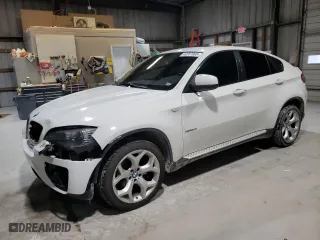 2013 BMW X6 xDrive35i with VIN 5UXFG2C57DL785175, listed as a Copart auction lot 42257065 with 128,605 mi miles and Salvage Title. Bid and sale history available at carsss.com. Image 1.