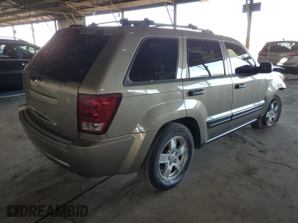 2006 Jeep Grand Cherokee Laredo with VIN 1J4GS48K16C143188, listed as a Copart auction lot 49917765 with 144,177 mi miles and Salvage Title. Bid and sale history available at carsss.com. Image 3.