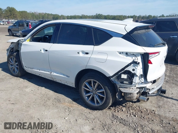 2020 Acura RDX Technology with VIN 5J8TC1H52LL006185, listed as a IAAI auction lot 41457828 with 59,998 mi miles and . Bid and sale history available at DreamBid. Image 3.