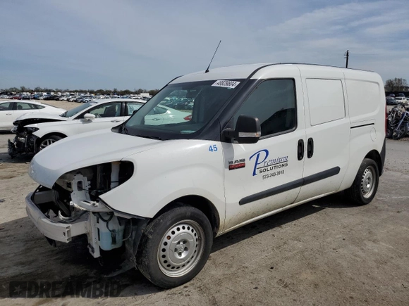 2019 Ram ProMaster City Cargo Tradesman with VIN ZFBHRFAB3K6M96572, listed as a Copart auction lot 48829804 with 108,237 mi miles and . Bid and sale history available at DreamBid. Image 1.
