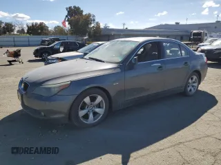 2006 BMW 5 Series 525i with VIN WBANE53556CK80305, listed as a Copart auction lot 46292395 with 119,273 mi miles and Clean Title. Bid and sale history available at DreamBid. Image 1.