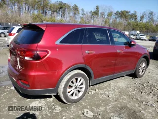 2020 Kia Sorento LX with VIN 5XYPG4A55LG615430, listed as a Copart auction lot 84684434 with 89,096 mi miles and Salvage Title. Bid and sale history available at DreamBid. Image 3.