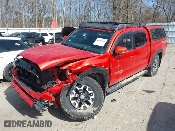 2016 Toyota Tacoma SR with VIN 3TMCZ5AN0GM001120, listed as a IAAI auction lot 41769108 with 190,635 mi miles and . Bid and sale history available at DreamBid. Image 17.