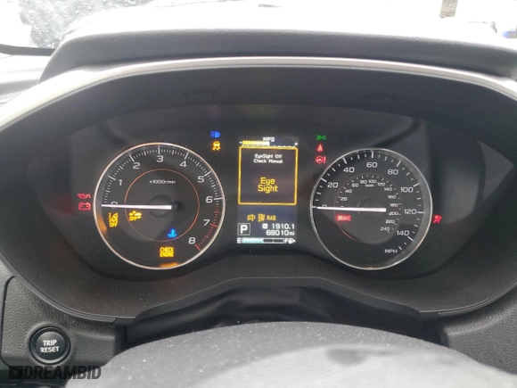 2019 Subaru Crosstrek Limited with VIN JF2GTANC7K8376943, listed as a Copart auction lot 42690195 with 68,010 mi miles and Salvage Title. Bid and sale history available at carsss.com. Image 9.