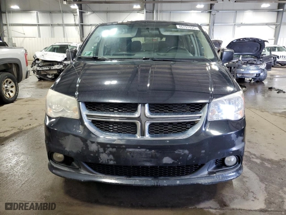 2012 Dodge Grand Caravan Crew with VIN 2C4RDGDG0CR314480, listed as a Copart auction lot 46797435 with 212,623 mi miles and Salvage Title. Bid and sale history available at carsss.com. Image 5.