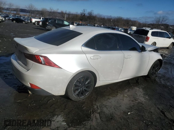 2016 Lexus IS 300/350 with VIN JTHCM1D25G5006245, listed as a Copart auction lot 85319374 with 93,258 mi miles and Salvage title. Bid and sale history available at DreamBid. Image 3.