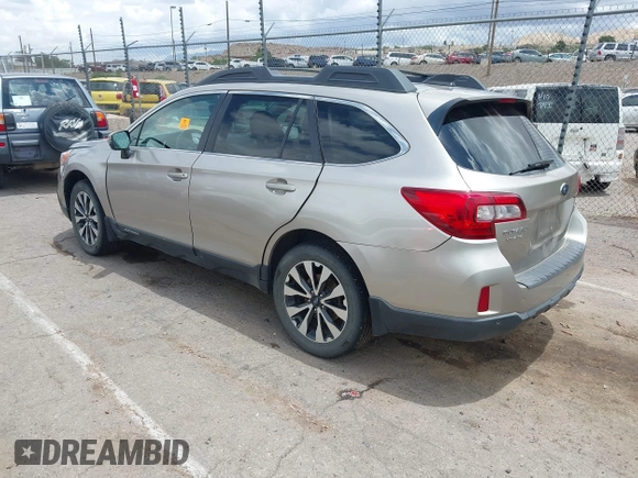 2017 Subaru Outback Limited with VIN 4S4BSANC3H3256375, listed as a IAAI auction lot 42557576 with 205,127 mi miles and . Bid and sale history available at DreamBid. Image 3.
