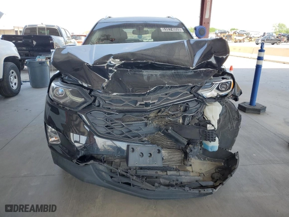 2020 Chevrolet Equinox Premier with VIN 2GNAXNEV0L6283956, listed as a Copart auction lot 53574055 with 121,132 mi miles and Clean Title. Bid and sale history available at carsss.com. Image 5.