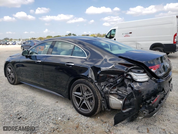 2020 Mercedes-Benz CLS with VIN WDD2J5KB8LA051655, listed as a Copart auction lot 42011193 with 18,558 mi miles. Bid and sale history available at carsss.com. Image 2.
