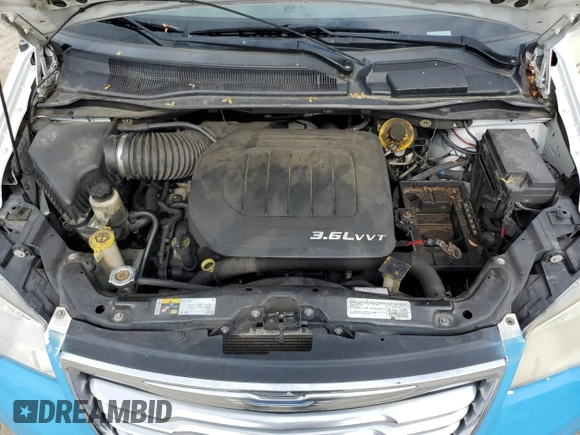 2015 Chrysler Town & Country Touring with VIN 2C4RC1BG7FR637030, listed as a Copart auction lot 64813694 with Not Provided miles and Clean Title. Bid and sale history available at carsss.com. Image 12.