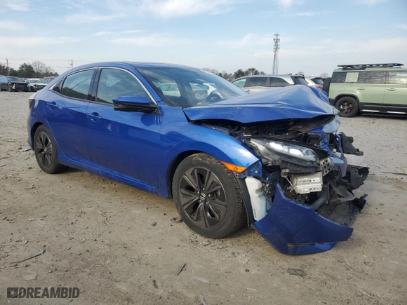 2017 Honda Civic Hatchback EX with VIN SHHFK7H54HU217110, listed as a Copart auction lot 49735475 with 102,507 mi miles and Salvage Title. Bid and sale history available at carsss.com. Image 4.
