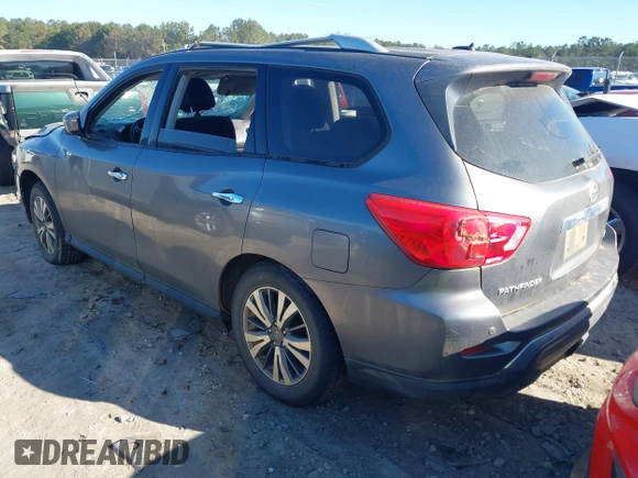 2018 Nissan Pathfinder SV with VIN 5N1DR2MN1JC622756, listed as a IAAI auction lot 40875615 with 127,122 mi miles. Bid and sale history available at carsss.com. Image 3.
