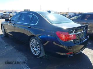 2012 BMW 7 Series 750Li with VIN WBAKB8C53CC962897, listed as a IAAI auction lot 41501447 with 186,046 mi miles and . Bid and sale history available at DreamBid. Image 3.