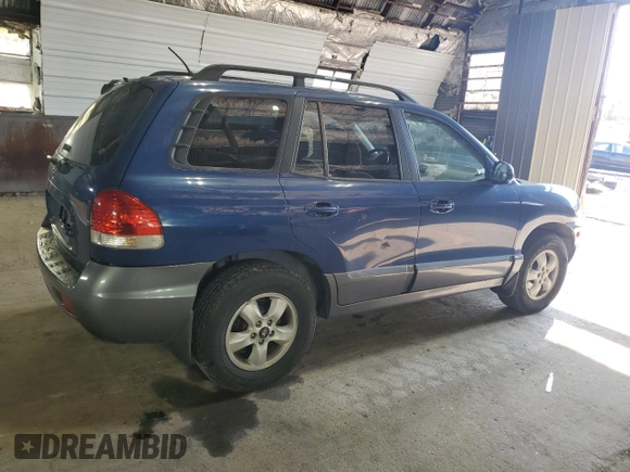 2006 Hyundai Santa Fe GLS with VIN KM8SC13D46U097415, listed as a Copart auction lot 72218874 with 126,556 mi miles and Clean Title. Bid and sale history available at carsss.com. Image 3.