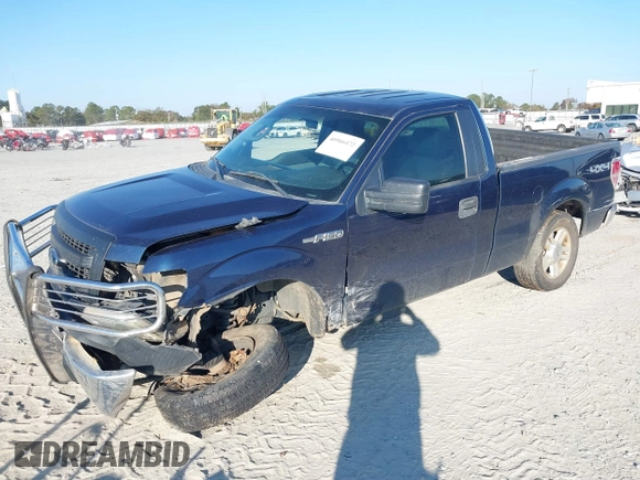 2014 Ford F-150 XL with VIN 1FTMF1EFXEKE61365, listed as a IAAI auction lot 40966472 with 174,372 mi miles and . Bid and sale history available at DreamBid. Image 17.