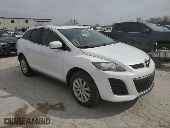 2011 Mazda CX-7 i Touring with VIN JM3ER2C55B0364522, listed as a Copart auction lot 50039145 with 161,477 mi miles and Salvage Title. Bid and sale history available at DreamBid. Image 4.