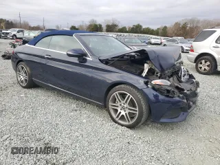 2017 Mercedes-Benz C 300 with VIN WDDWK4JB7HF562231, listed as a Copart auction lot 85646094 with Not Provided miles and Salvage Title. Bid and sale history available at DreamBid. Image 4.