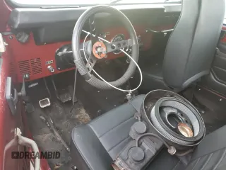 1984 Jeep CJ with VIN 1JCCM87E0ET103859, listed as a Copart auction lot 87461054 with 183,390 mi miles and Salvage Title. Bid and sale history available at carsss.com. Image 8.