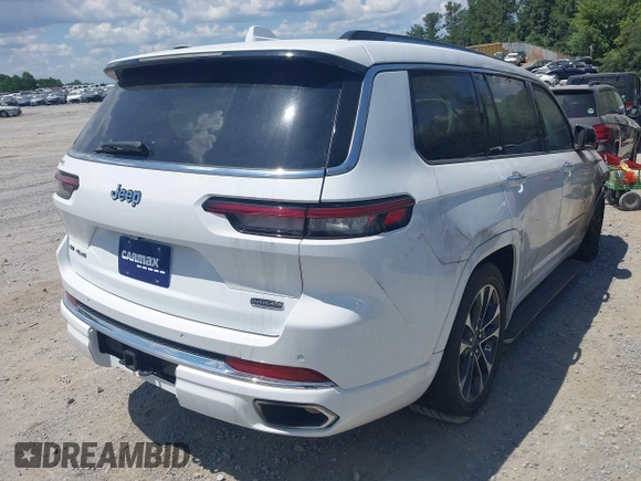 2022 Jeep Grand Cherokee Overland with VIN 1C4RJKDG0N8515094, listed as a IAAI auction lot 42722415 with Not provided miles and . Bid and sale history available at DreamBid. Image 4.
