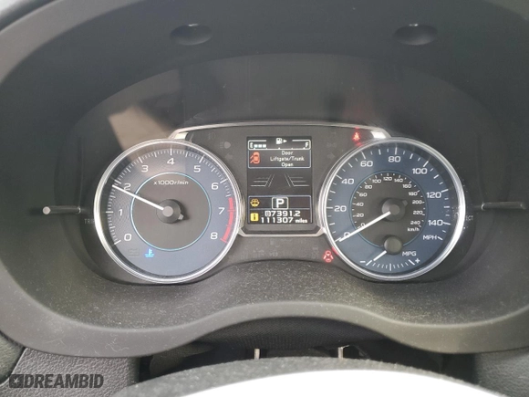 2016 Subaru Impreza Wagon 2.0i Sport Premium with VIN JF1GPAS60G8309356, listed as a Copart auction lot 76616044 with 111,307 mi miles and Salvage Title. Bid and sale history available at carsss.com. Image 9.
