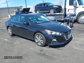 2019 Nissan Altima S with VIN 1N4BL4BV5KC233265, listed as a IAAI auction lot 41721250 with 81,040 mi miles and . Bid and sale history available at carsss.com. Image 1.