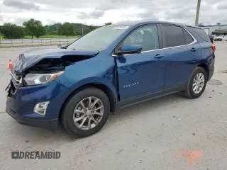 2021 Chevrolet Equinox LT with VIN 2GNAXJEV7M6146863, listed as a Copart auction lot 56176405 with 89,267 mi miles and Salvage title. Bid and sale history available at DreamBid. Image 1.