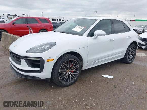 2025 Porsche Macan GTS with VIN WP1AG2A55SLB41796, listed as a IAAI auction lot 41936289 with 1,435 mi miles and . Bid and sale history available at DreamBid. Image 17.
