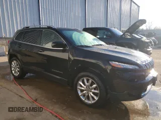 2015 Jeep Cherokee Limited with VIN 1C4PJMDS7FW717824, listed as a Copart auction lot 50645355 with 132,594 mi miles and Salvage Title. Bid and sale history available at carsss.com. Image 4.