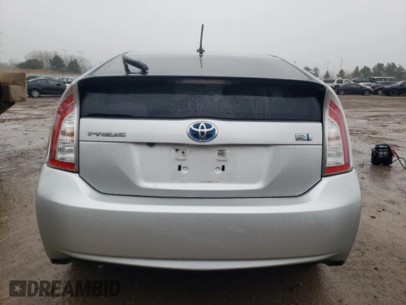 2014 Toyota Prius Four with VIN JTDKN3DU8E0362111, listed as a Copart auction lot 42246165 with 103,620 mi miles and Salvage Title. Bid and sale history available at carsss.com. Image 6.