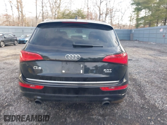 2016 Audi Q5 Premium Plus with VIN WA1L2AFP0GA026971, listed as a IAAI auction lot 41630172 with 98,077 mi miles. Bid and sale history available at carsss.com. Image 16.