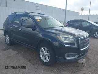 2013 GMC Acadia SLE with VIN 1GKKRNED7DJ247155, listed as a IAAI auction lot 42538897 with 161,737 mi miles and . Bid and sale history available at DreamBid. Image 1.