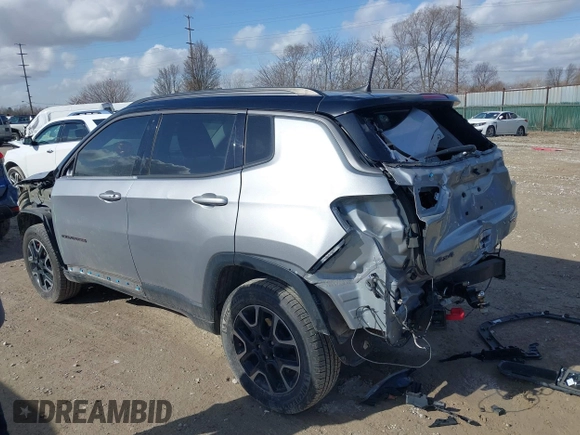 2018 Jeep Compass Trailhawk with VIN 3C4NJDDB6JT501744, listed as a IAAI auction lot 41727027 with 68,410 mi miles and . Bid and sale history available at carsss.com. Image 15.