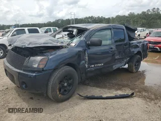 2006 Nissan Titan XE z VIN 1N6BA07A26N573818, wystawiony jako Copart lot #55362945 z przebiegiem Nie podano mil oraz Szkoda całkowita • Salvage title. Historia ofert i sprzedaży dostępna na DreamBid. Obrazek 1.