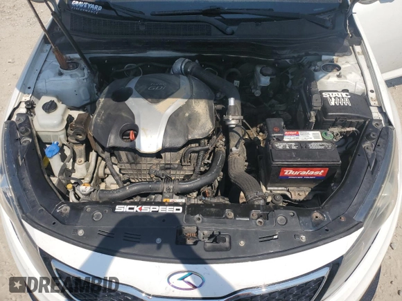 2013 Kia Optima SX with VIN 5XXGR4A66DG111610, listed as a Copart auction lot 60621095 with 177,373 mi miles and Salvage title. Bid and sale history available at DreamBid. Image 11.