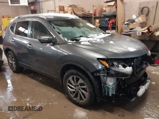 2014 Nissan Rogue S with VIN 5N1AT2MVXEC829351, listed as a IAAI auction lot 41903065 with 146,736 mi miles. Bid and sale history available at carsss.com. Image 1.