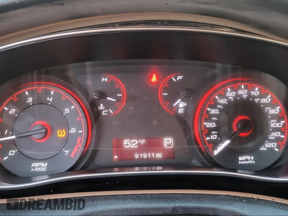 2015 Dodge Dart SXT with VIN 1C3CDFBB5FD405893, listed as a IAAI auction lot 41970379 with 91,911 mi miles. Bid and sale history available at carsss.com. Image 11.
