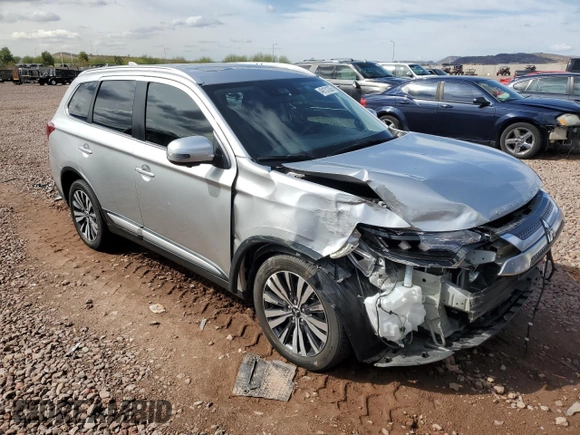 2019 Mitsubishi Outlander SE with VIN JA4AD3A30KZ012659, listed as a Copart auction lot 49131335 with 40,790 mi miles and Salvage title. Bid and sale history available at DreamBid. Image 4.